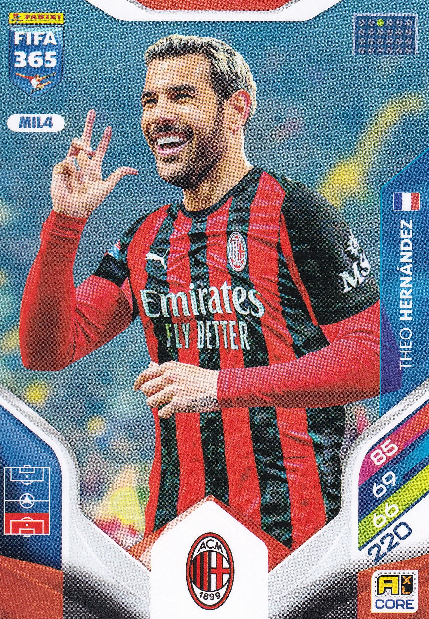 158 - MIL4. THEO HERNANDEZ - AC MILAN