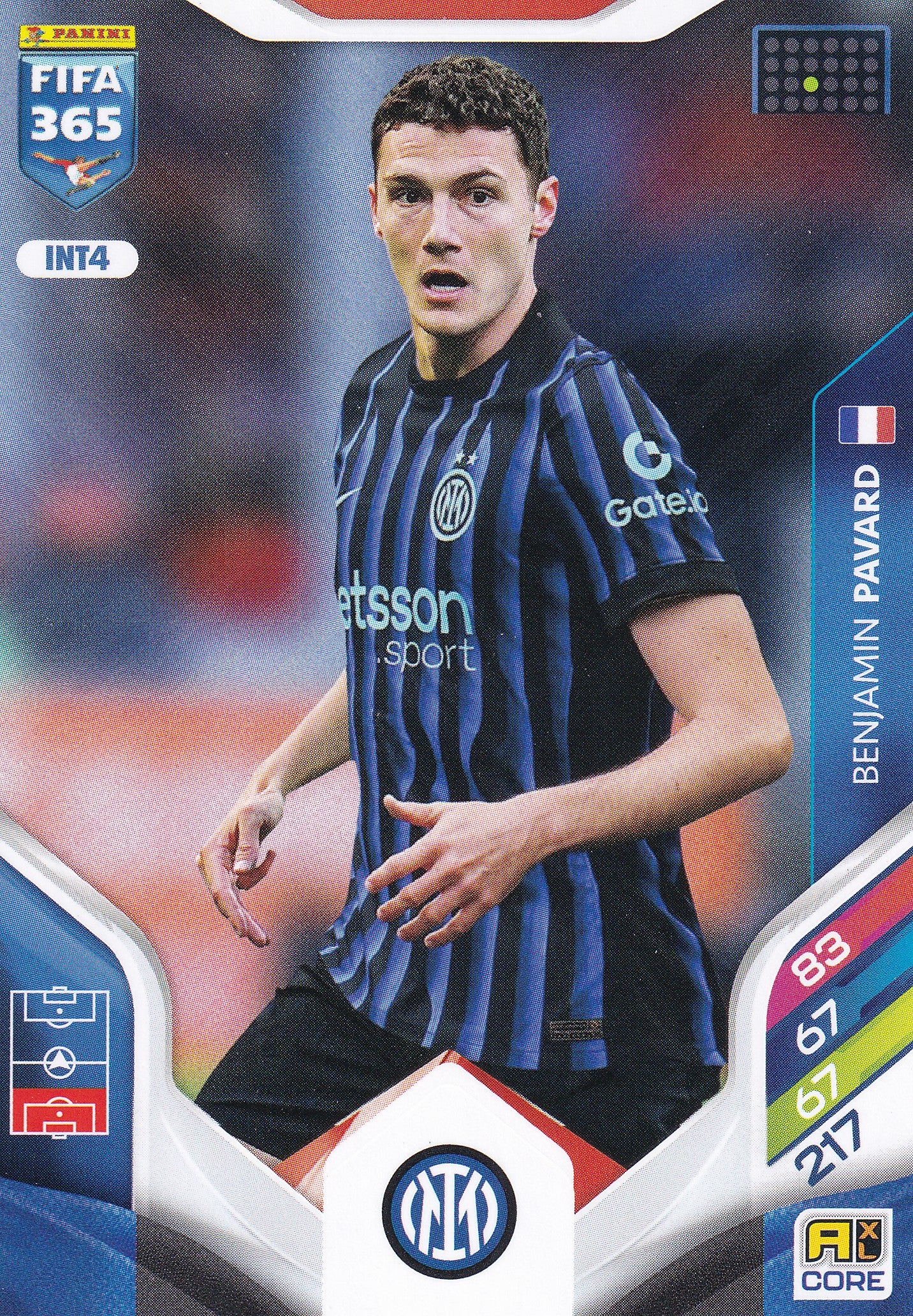 140 - INT4. BENJAMIN PAVARD - INTER