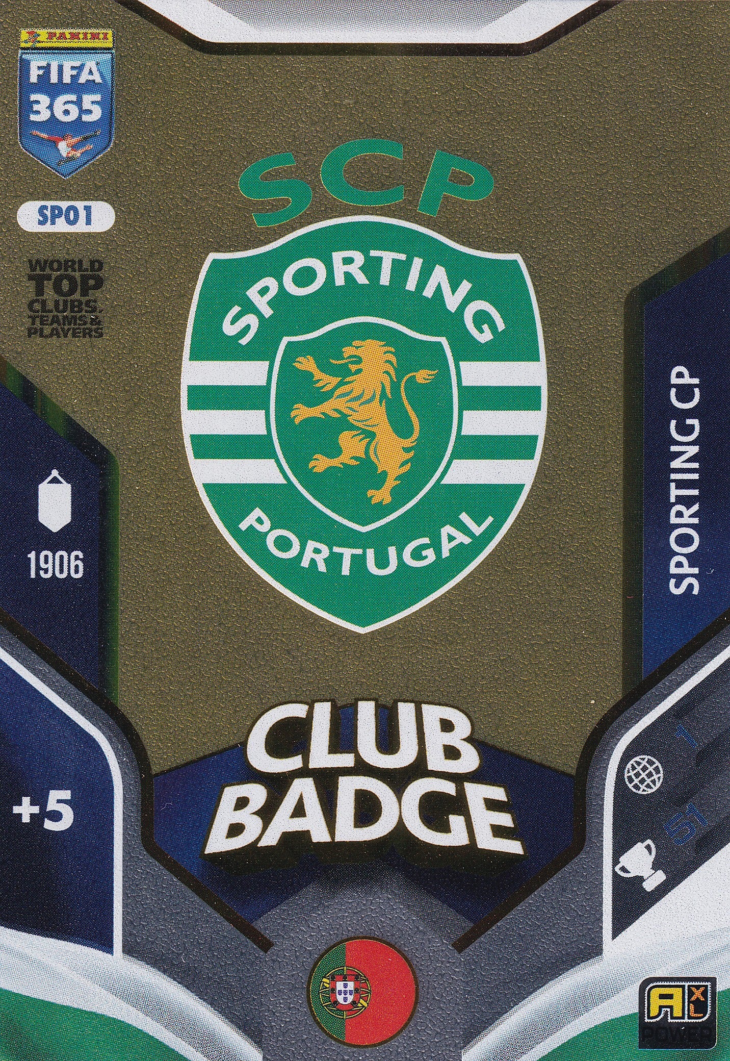 207 - SPO1. SPORTING CP - CLUB BADGE