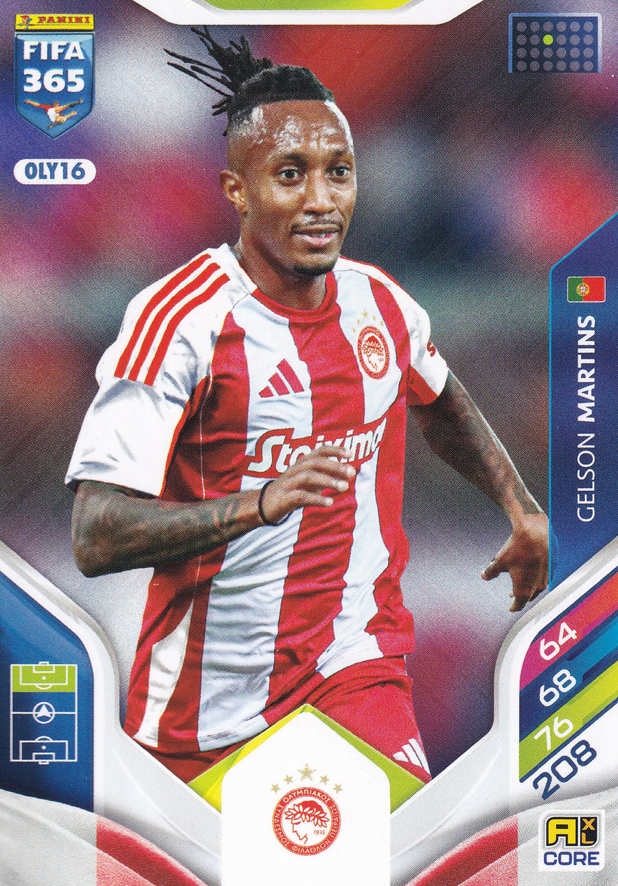 134 - OLY16. GELSON MARTINS - OLYMPIACOS
