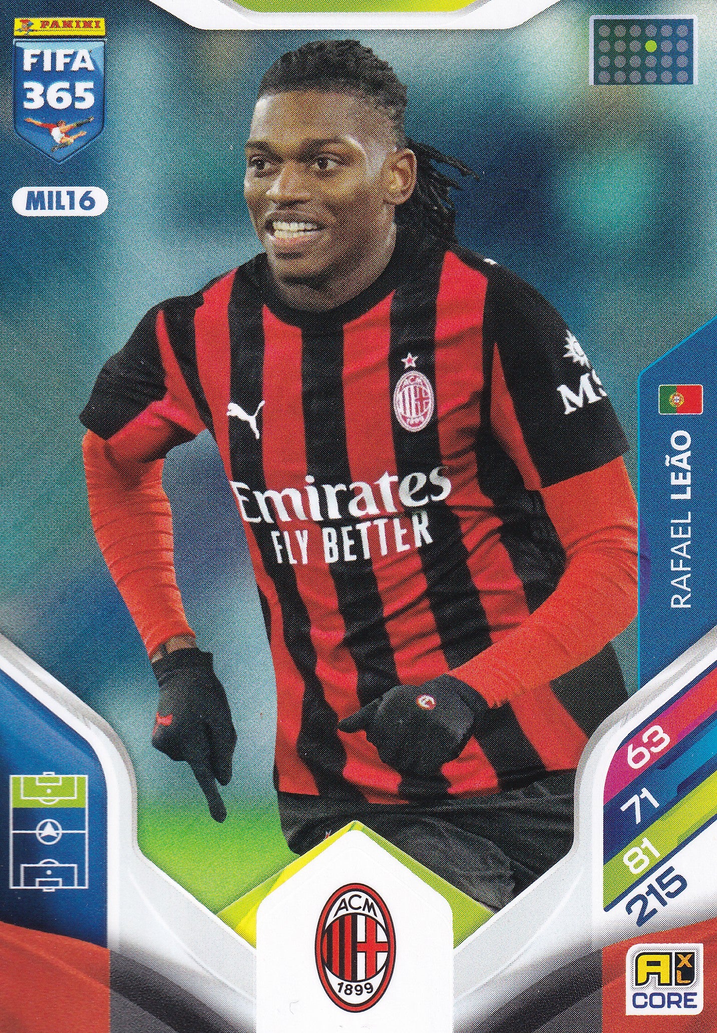 170 - MIL16. RAFAEL LEAO - AC MILAN