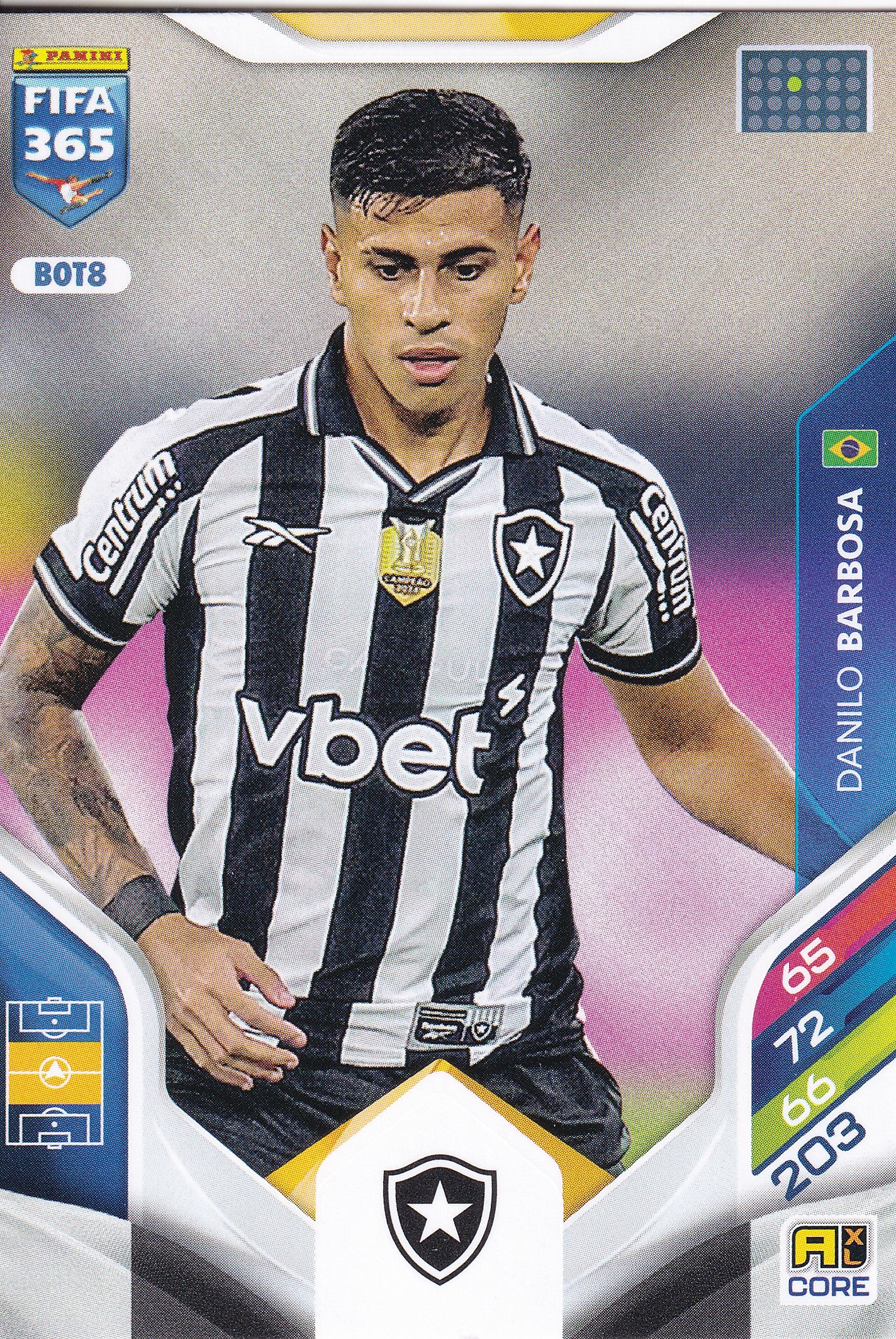 017 - BOT8. DANILO BARBOSA - BOTAFOGO