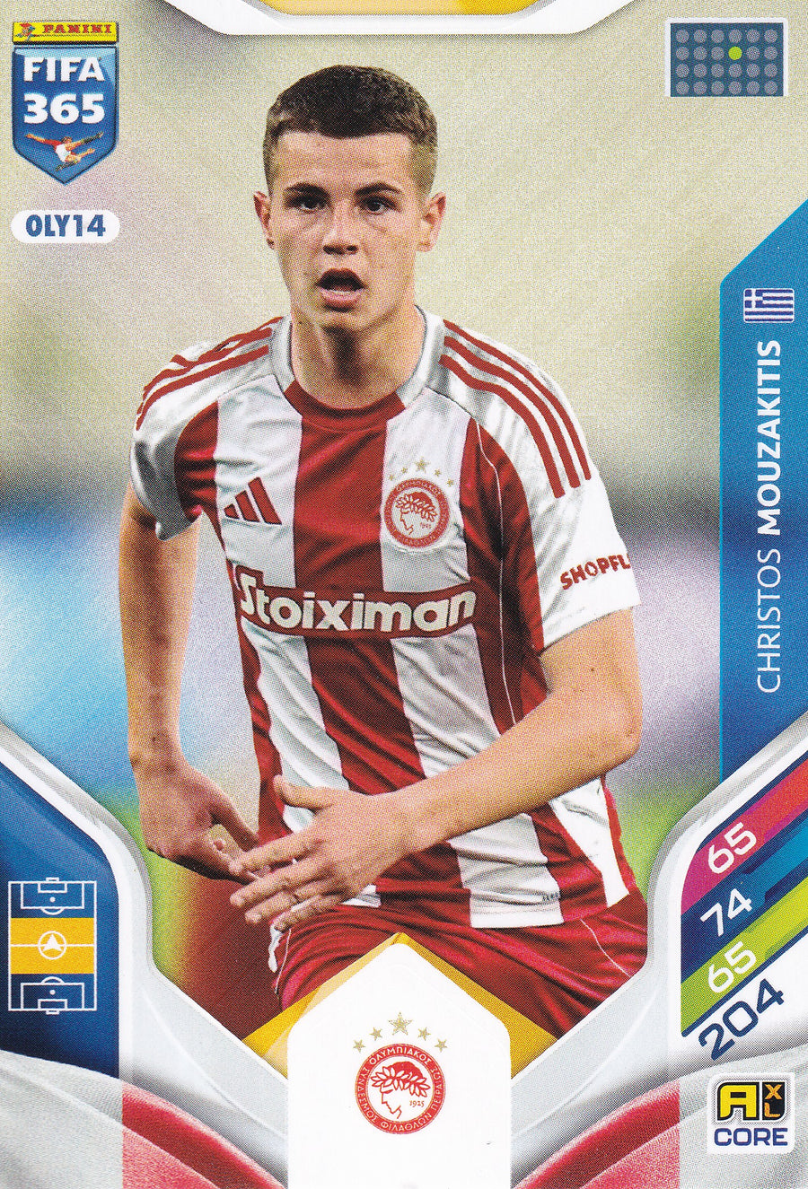 132 - OLY14. CHRISTOS MOUZAKITIS - OLYMPIACOS