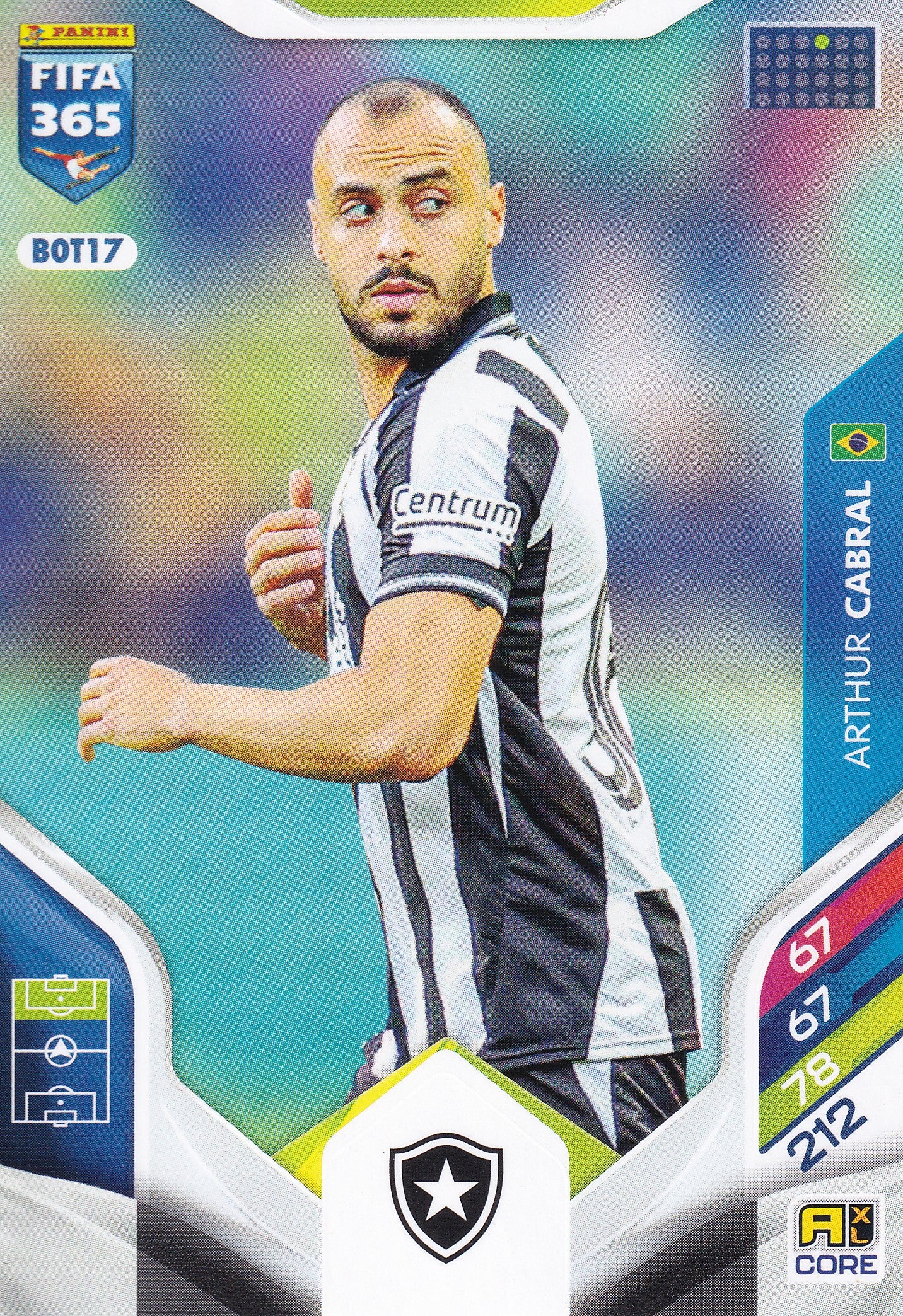026 - BOT17. ARTHUR CABRAL - BOTAFOGO