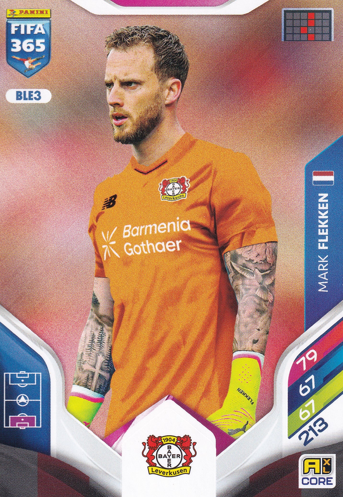 084 - BLE3. MARK FLEKKEN - BAYER 04 LEVERKUSEN