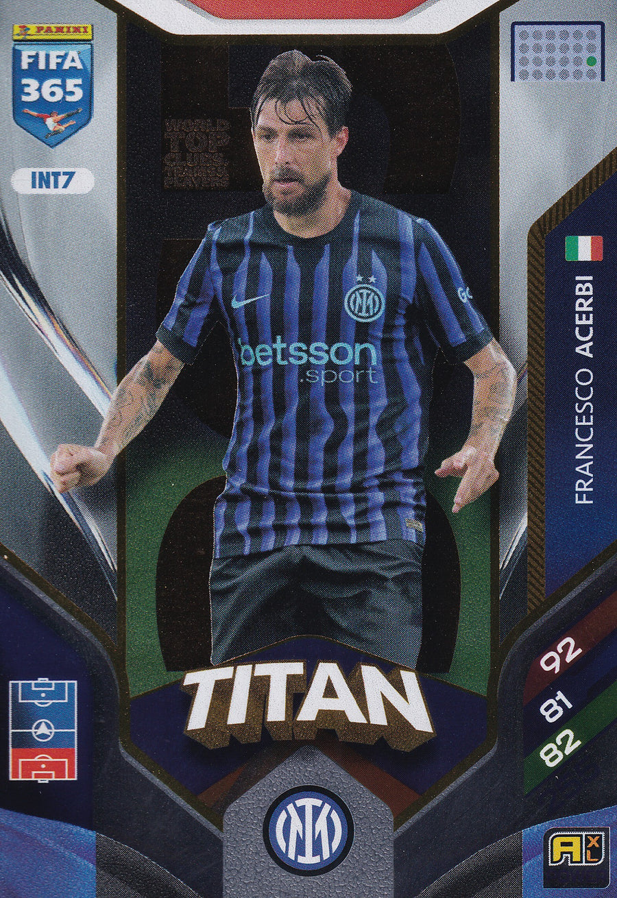 143 - INT7. FRANCESCO ACERBI - INTER - TITAN