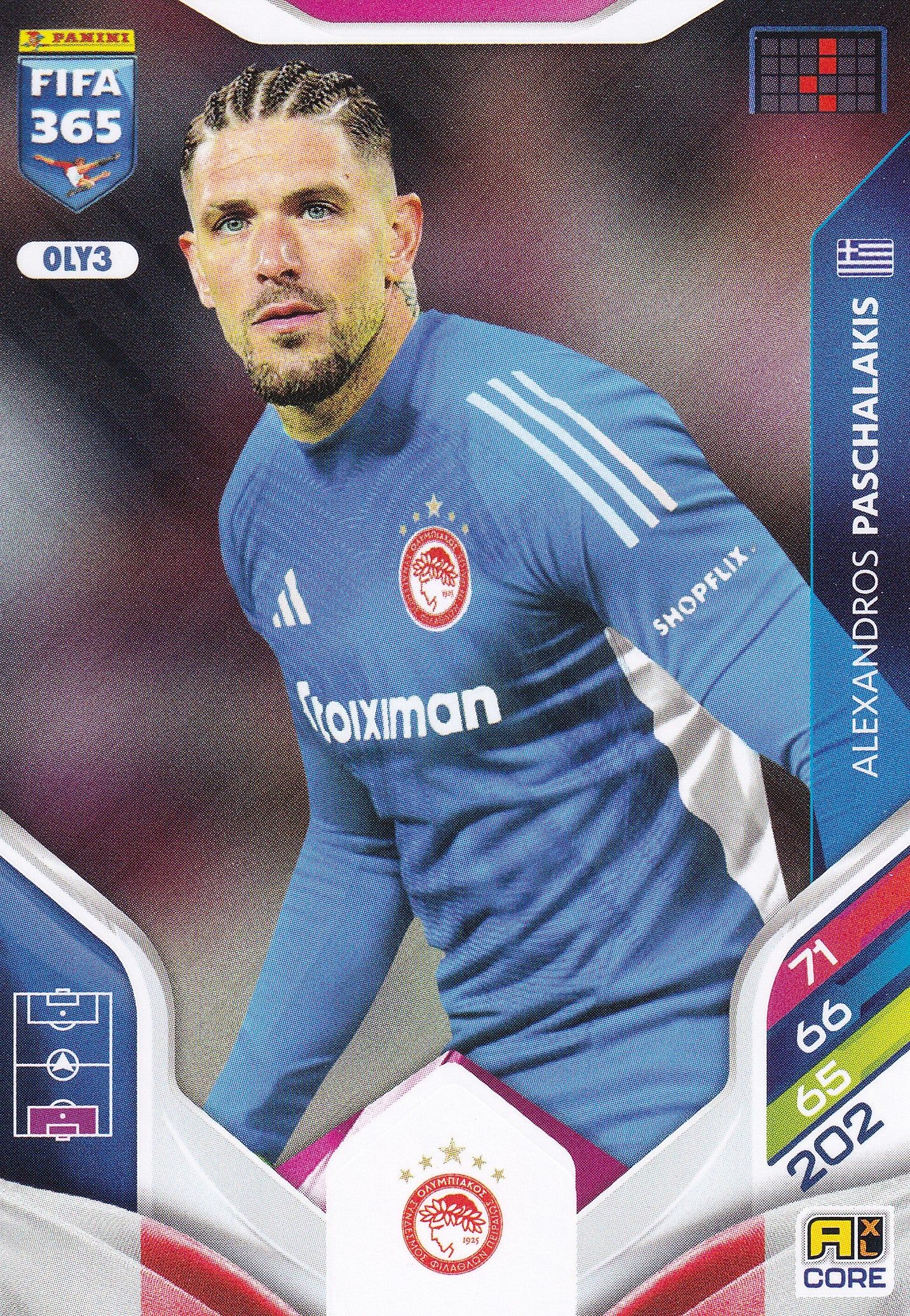 121 - OLY3. ALEXANDROS PASCHALAKIS - OLYMPIAKOS