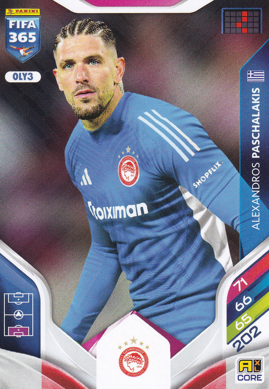 121 - OLY3. ALEXANDROS PASCHALAKIS - OLYMPIAKOS