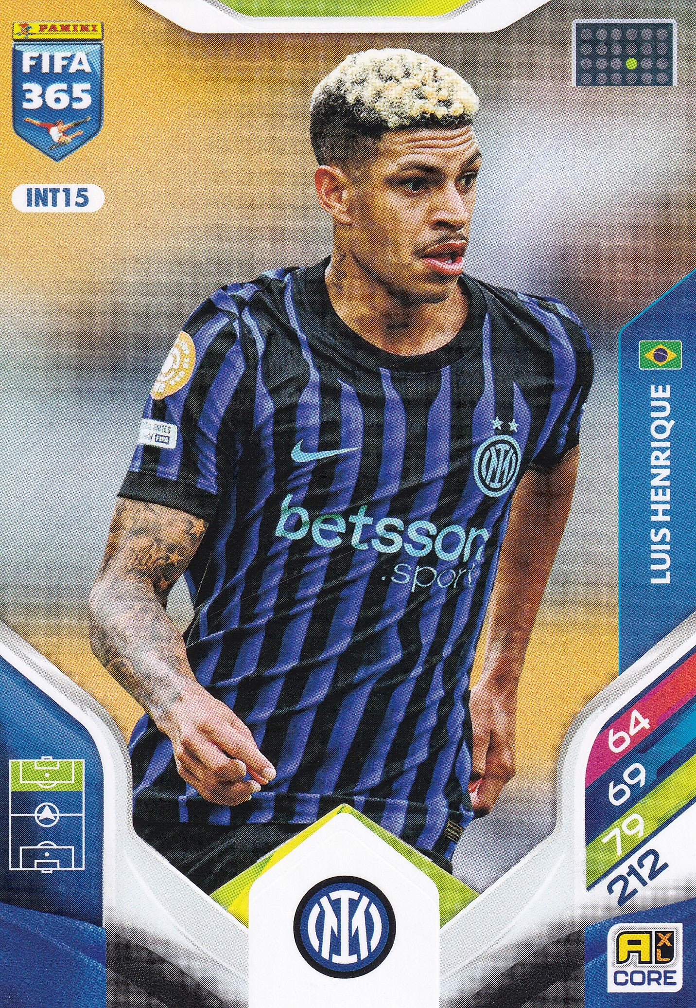 151 - INT15. LUIS HENRIQUE - INTER