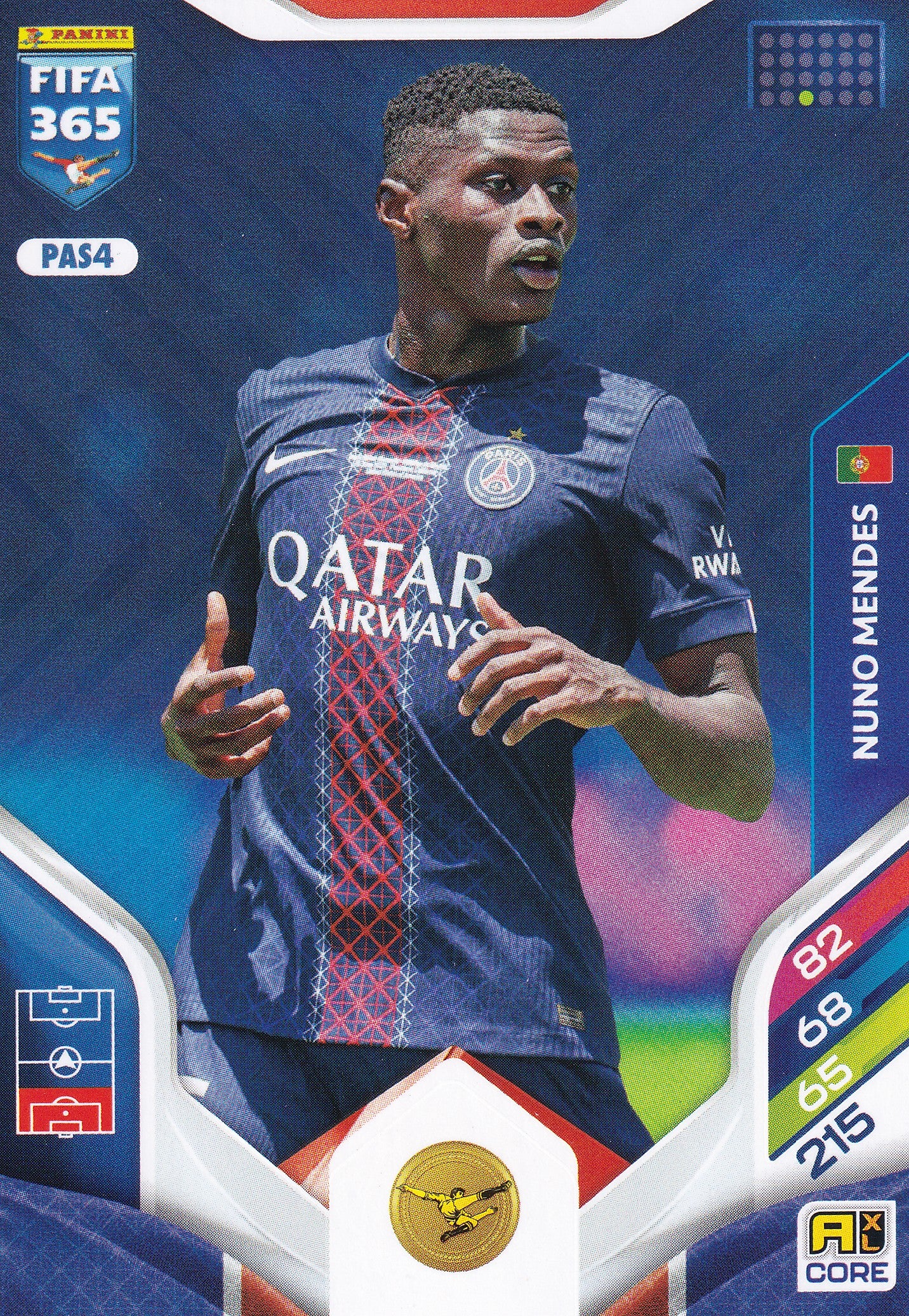 067 - PAS4. NUNO MENDES - PARIS SAINT-GERMAIN