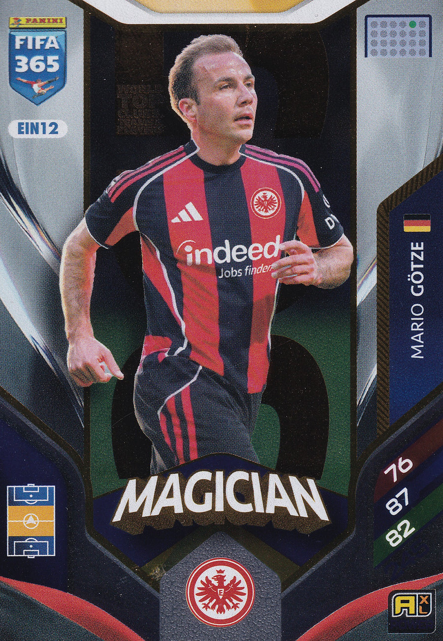 111 - EIN12. MARIO GOTZE - EINTRACHT FRANKFURT - MAGICIAN