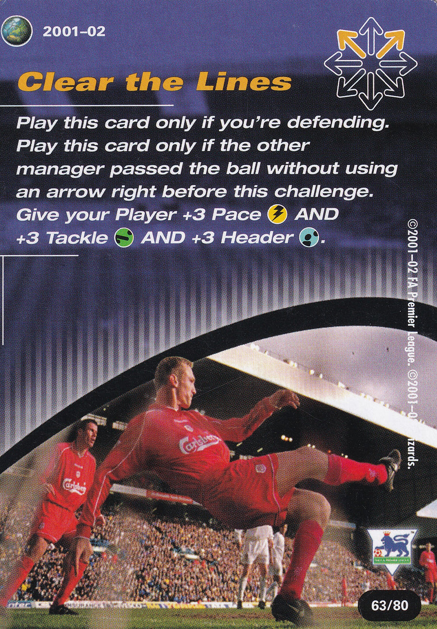 063. CLEAR THE LINES