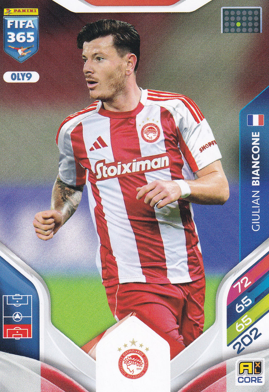 127 - OLY9. GIULIAN BIANCONE - OLYMPIACOS
