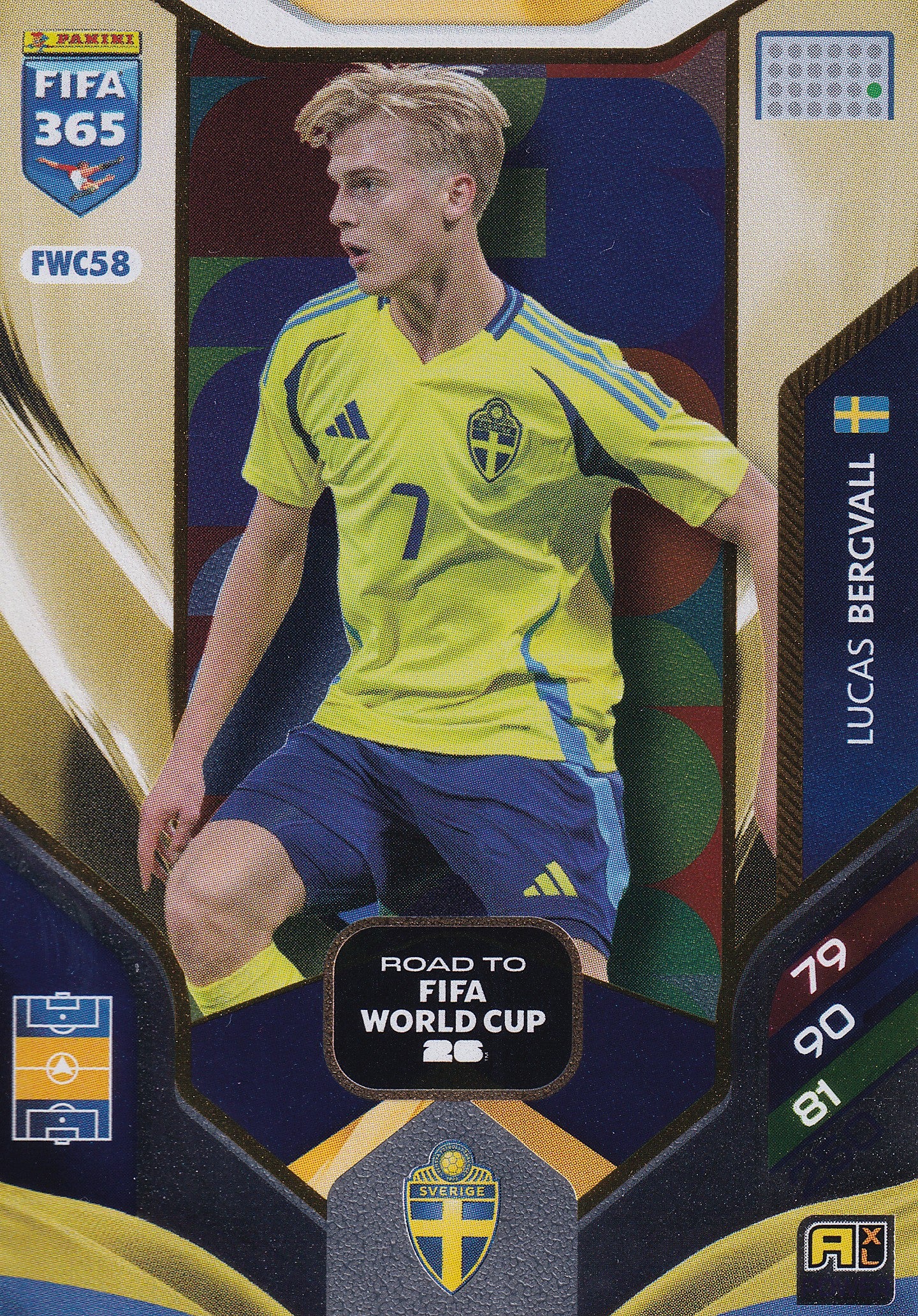 FW-58. LUCAS BERGVALL - SVERIGE - ROAD TO FIFA WORLD CUP 2026