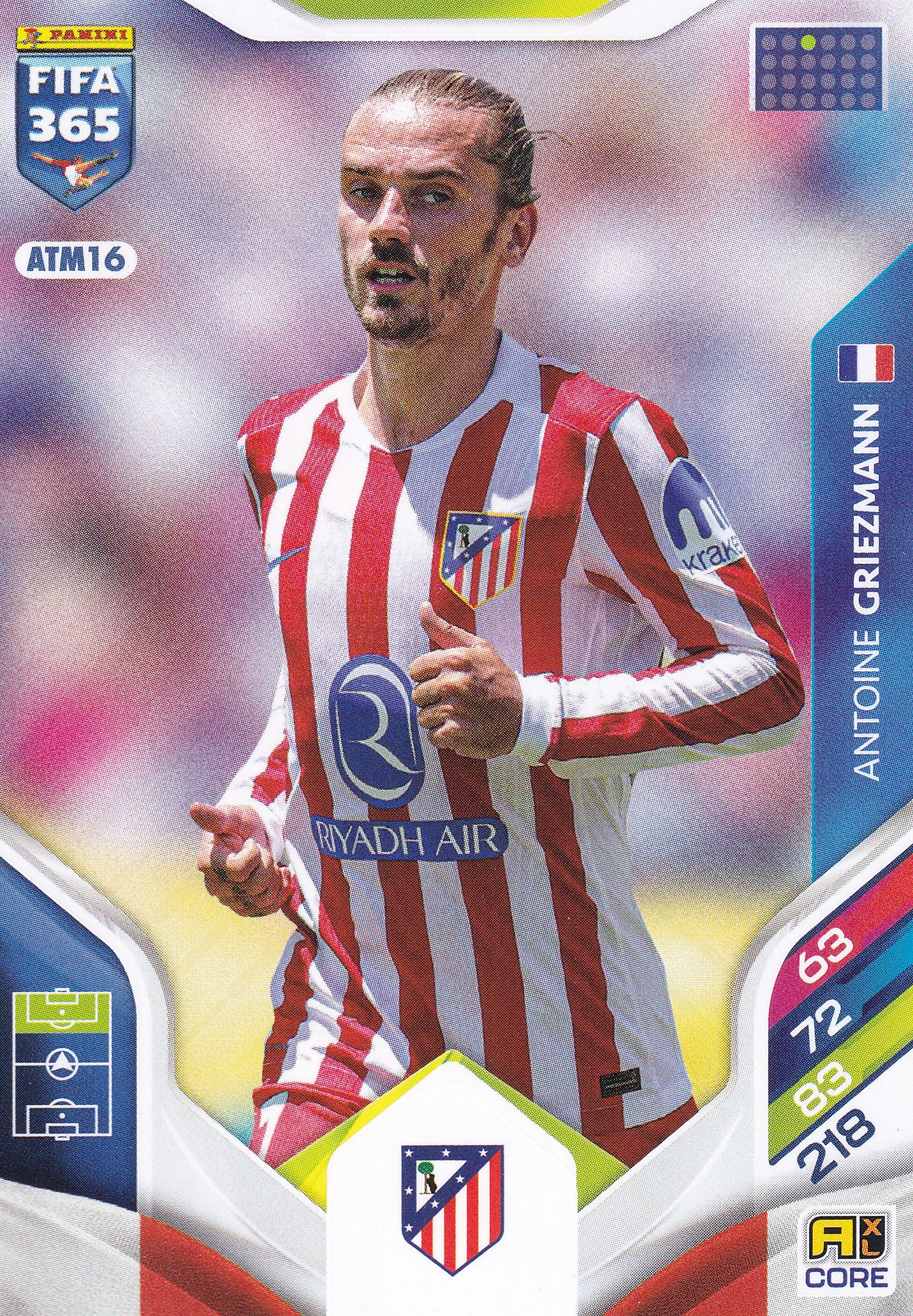 258 - ATM16. ANTOINE GRIEZMANN - ATLETICO DE MADRID