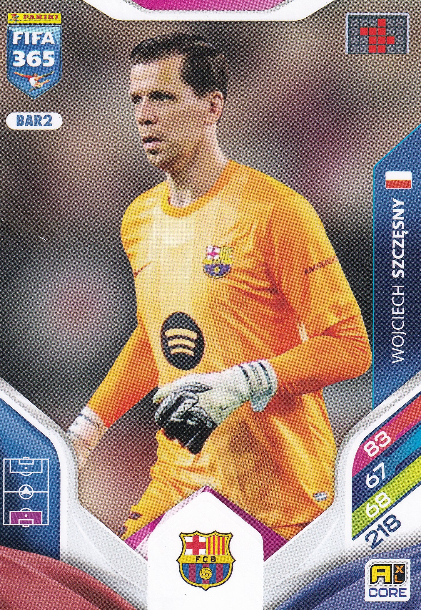 262 - BAR2. WOJCIECH SZCZESNY - BARCELONA