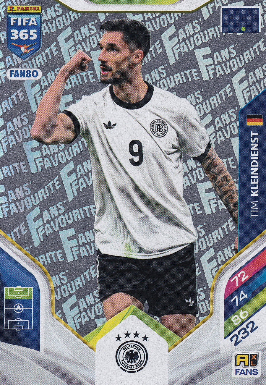 FAN-80. TIM KLEINDIENST - GERMANY - FANS FAVOURITE