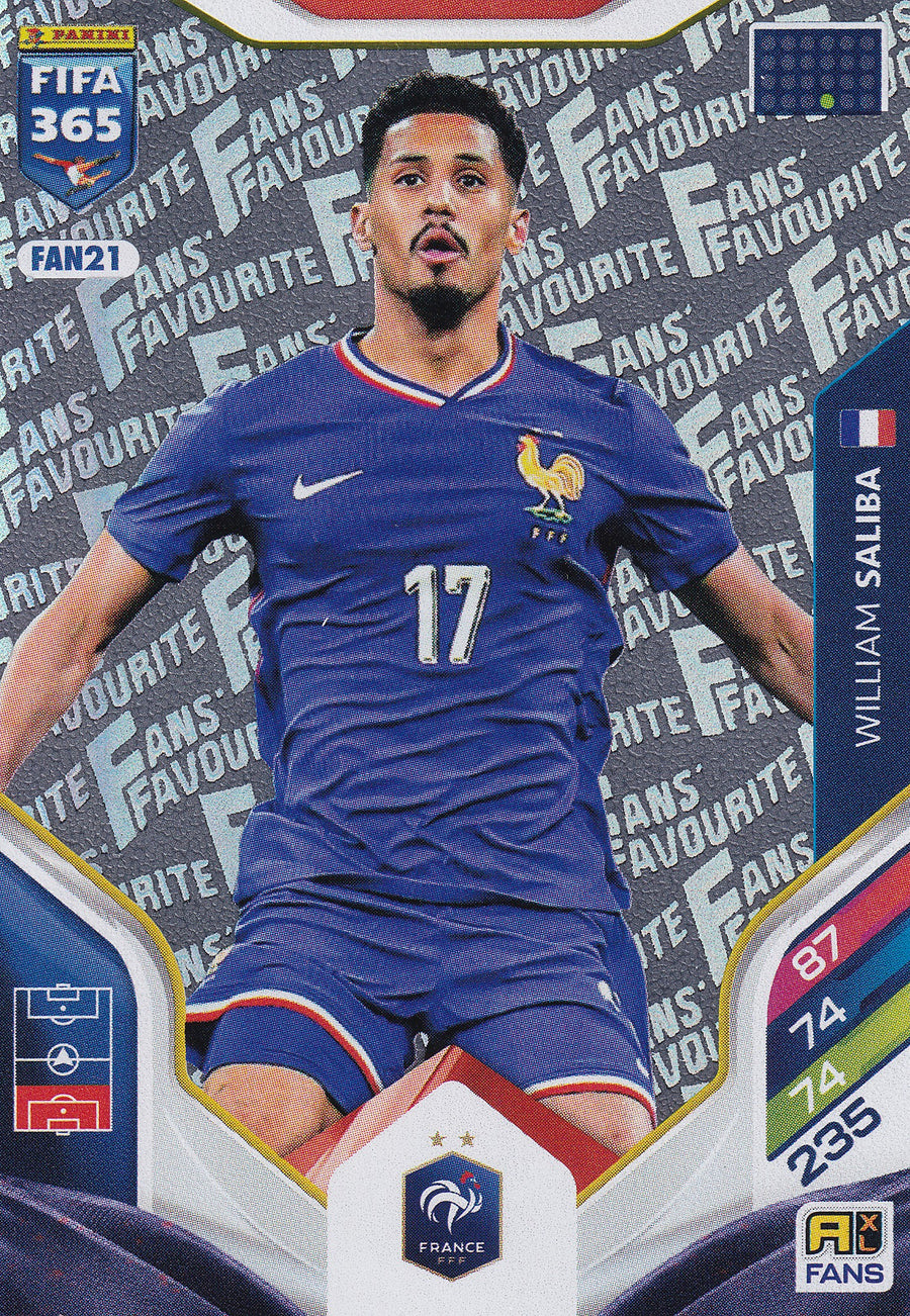 FAN-21. WILLIAM SALIBA - FRANCE - FANS FAVOURITE