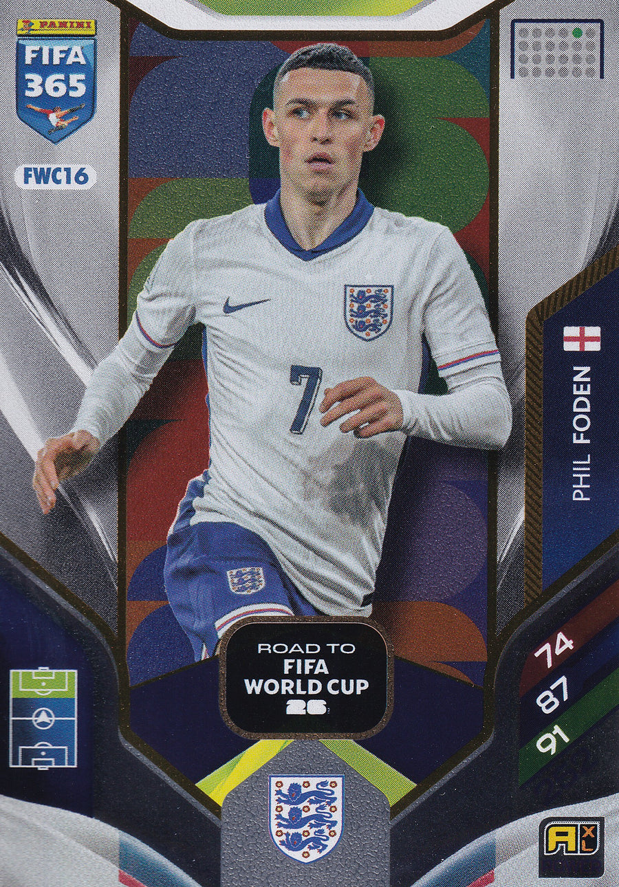 FW-16. PHIL FODEN - ENGLAND - ROAD TO FIFA WORLD CUP 2026