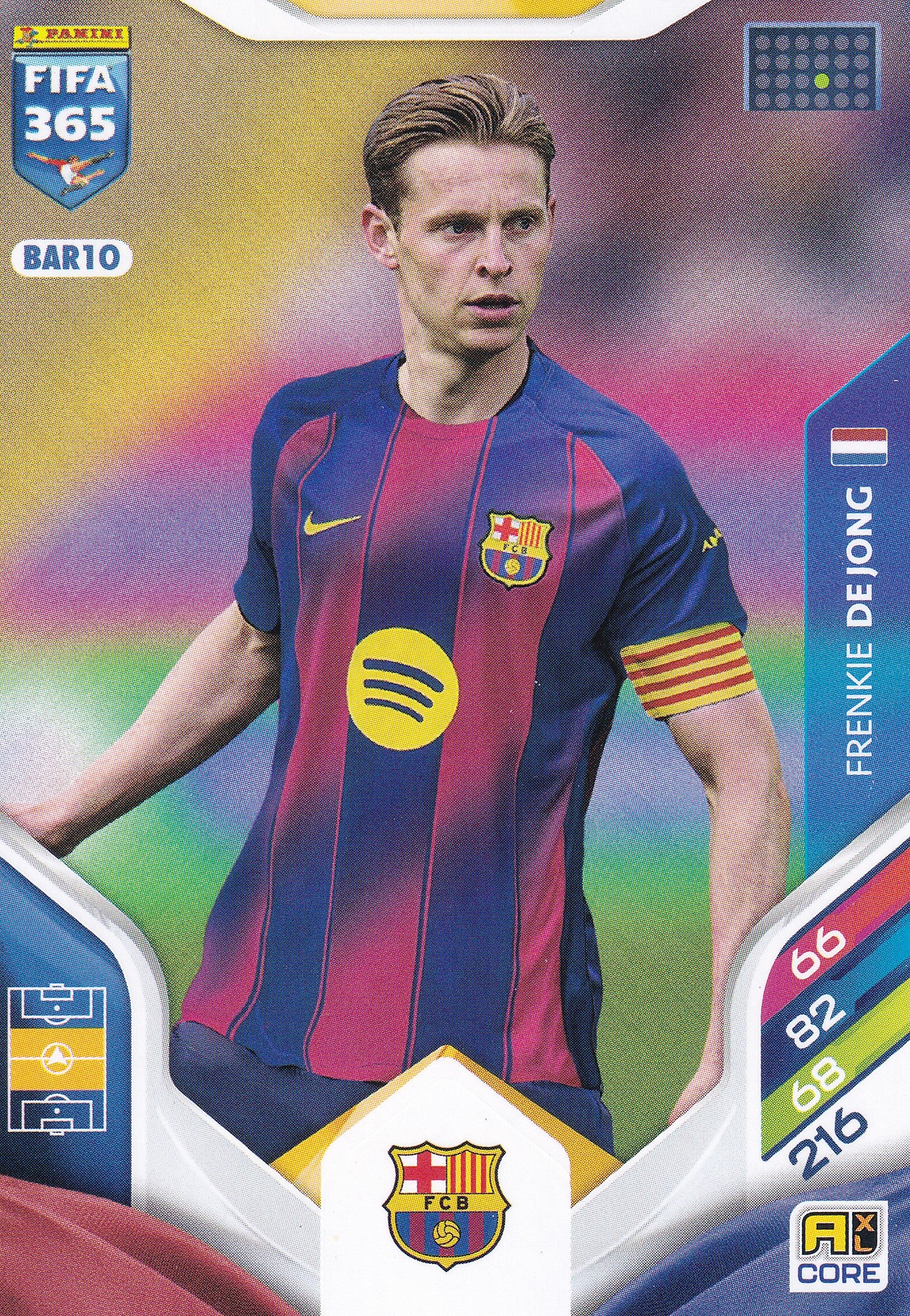 270 - BAR10. FRENKIE DE JONG - BARCELONA