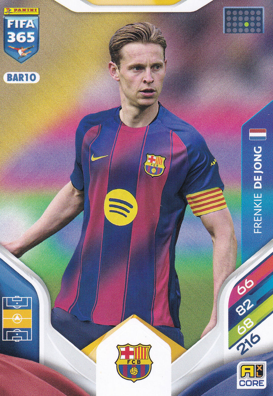 270 - BAR10. FRENKIE DE JONG - BARCELONA