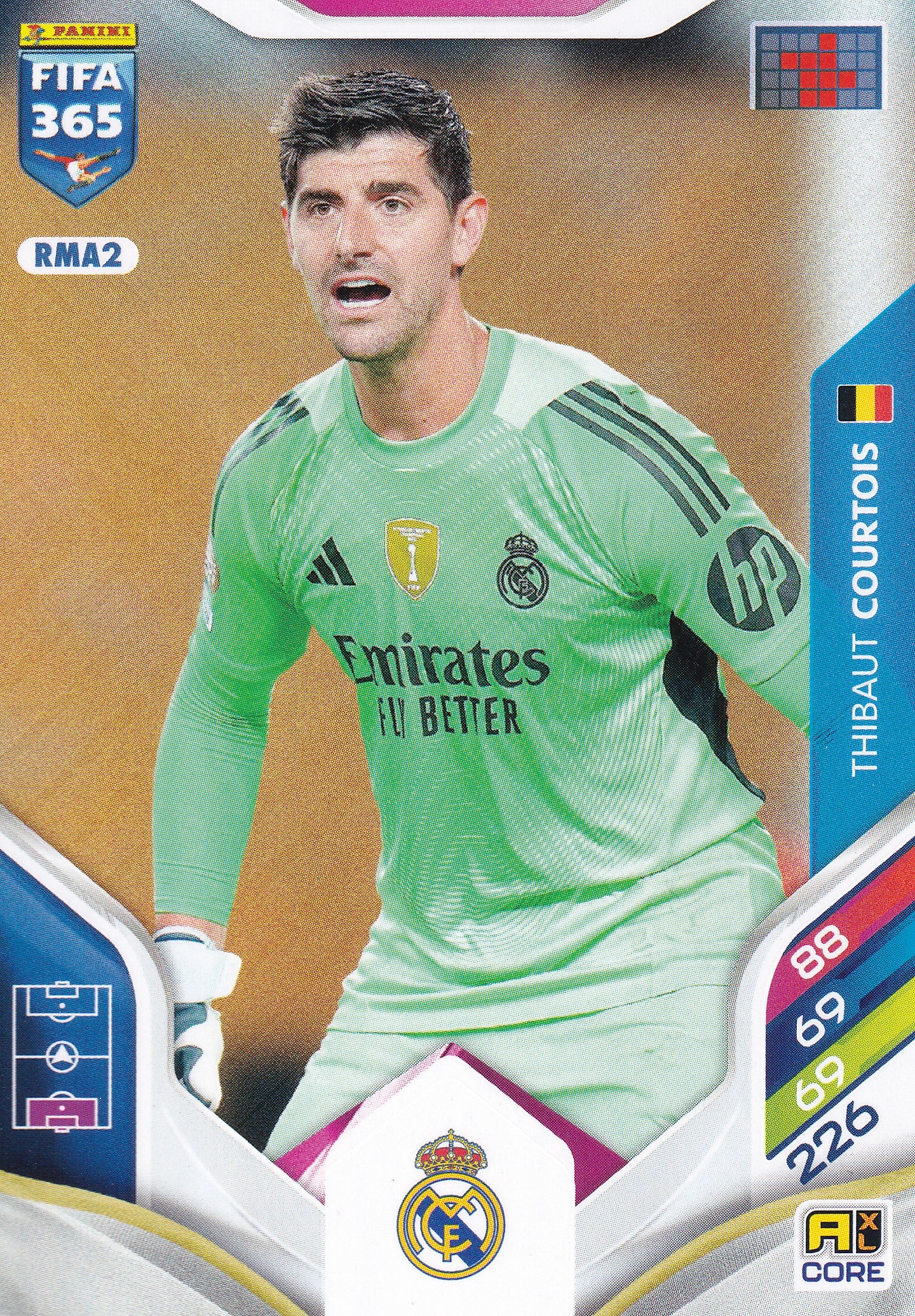 281 - RMA2. THIBAUT COURTOIS - REAL MADRID