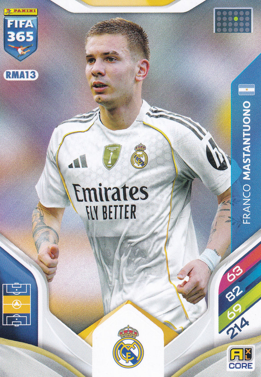 292 - RMA13. FRANCO MASTANTUONO - REAL MADRID