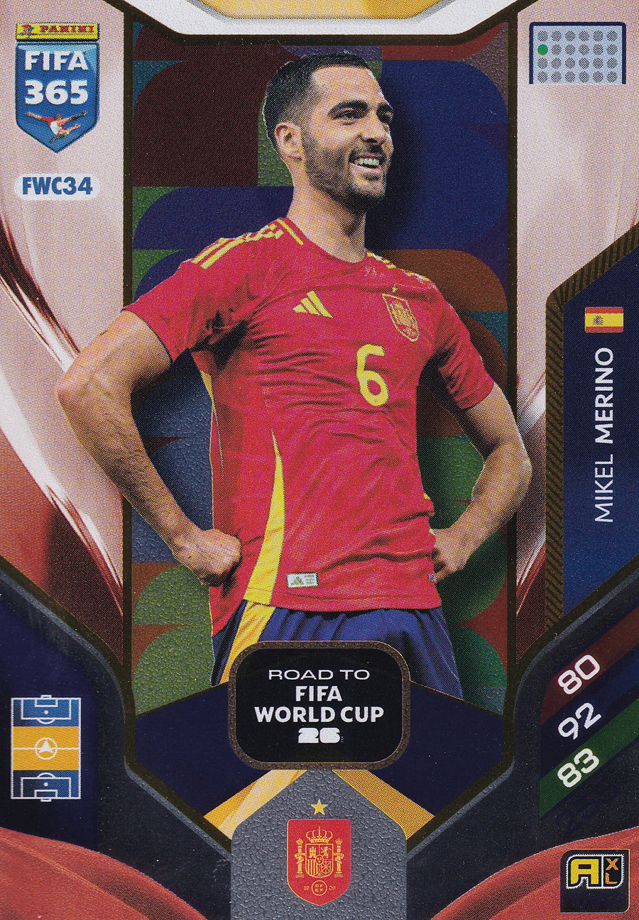 FW-34. MIKEL MERINO - SPAIN - ROAD TO FIFA WORLD CUP 2026