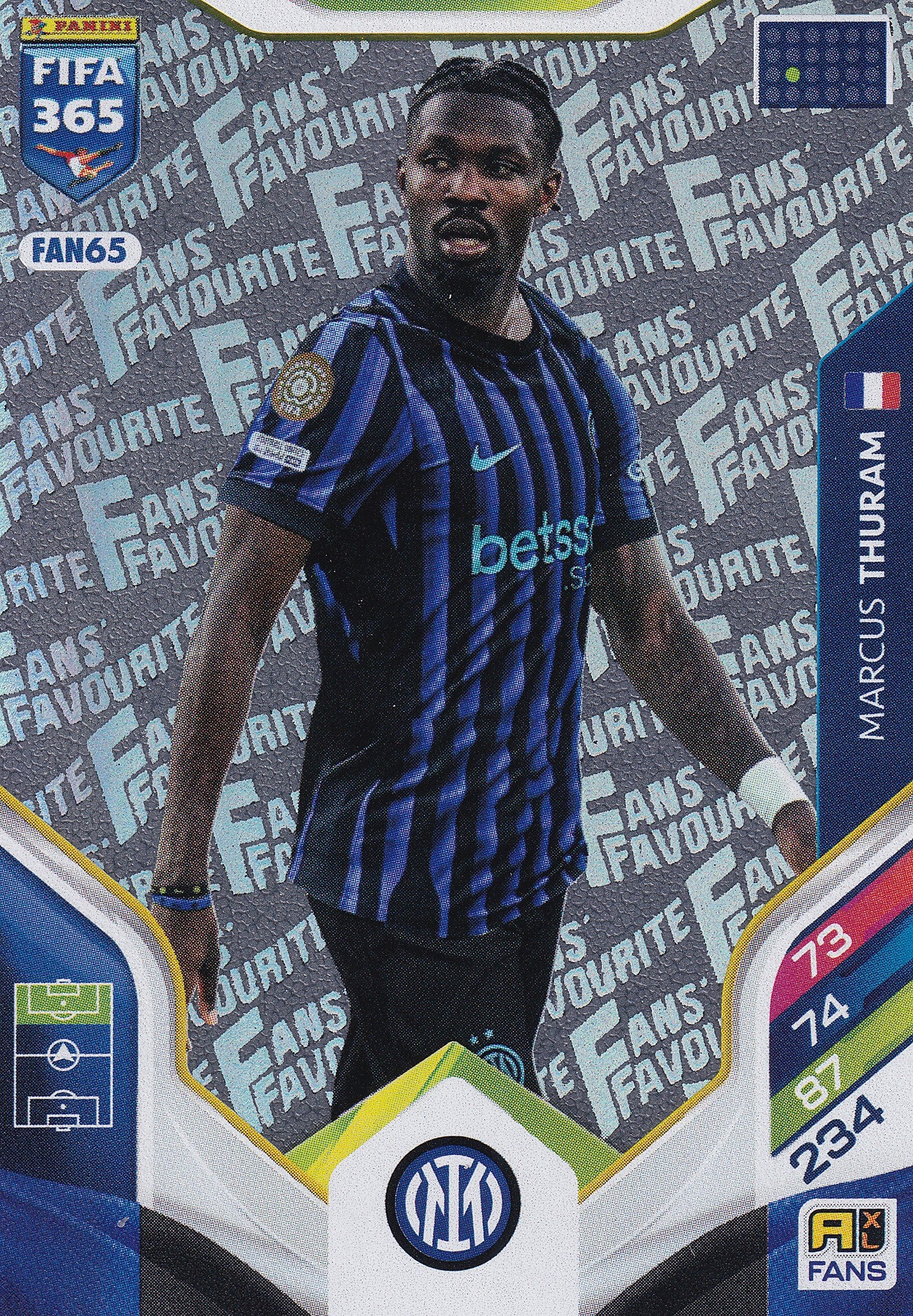 FAN-65. MARCUS THURAM - INTER - FANS FAVOURITE