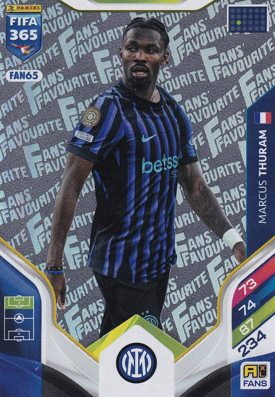 FAN-65. MARCUS THURAM - INTER - FANS FAVOURITE