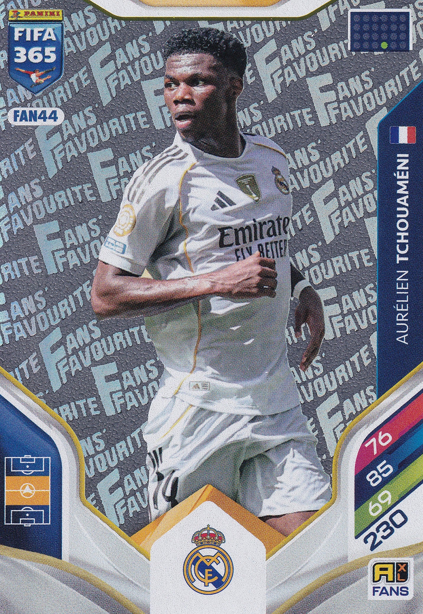 FAN-44. AURELIEN TCHOUAMENI - REAL MADRID - FANS FAVOURITE