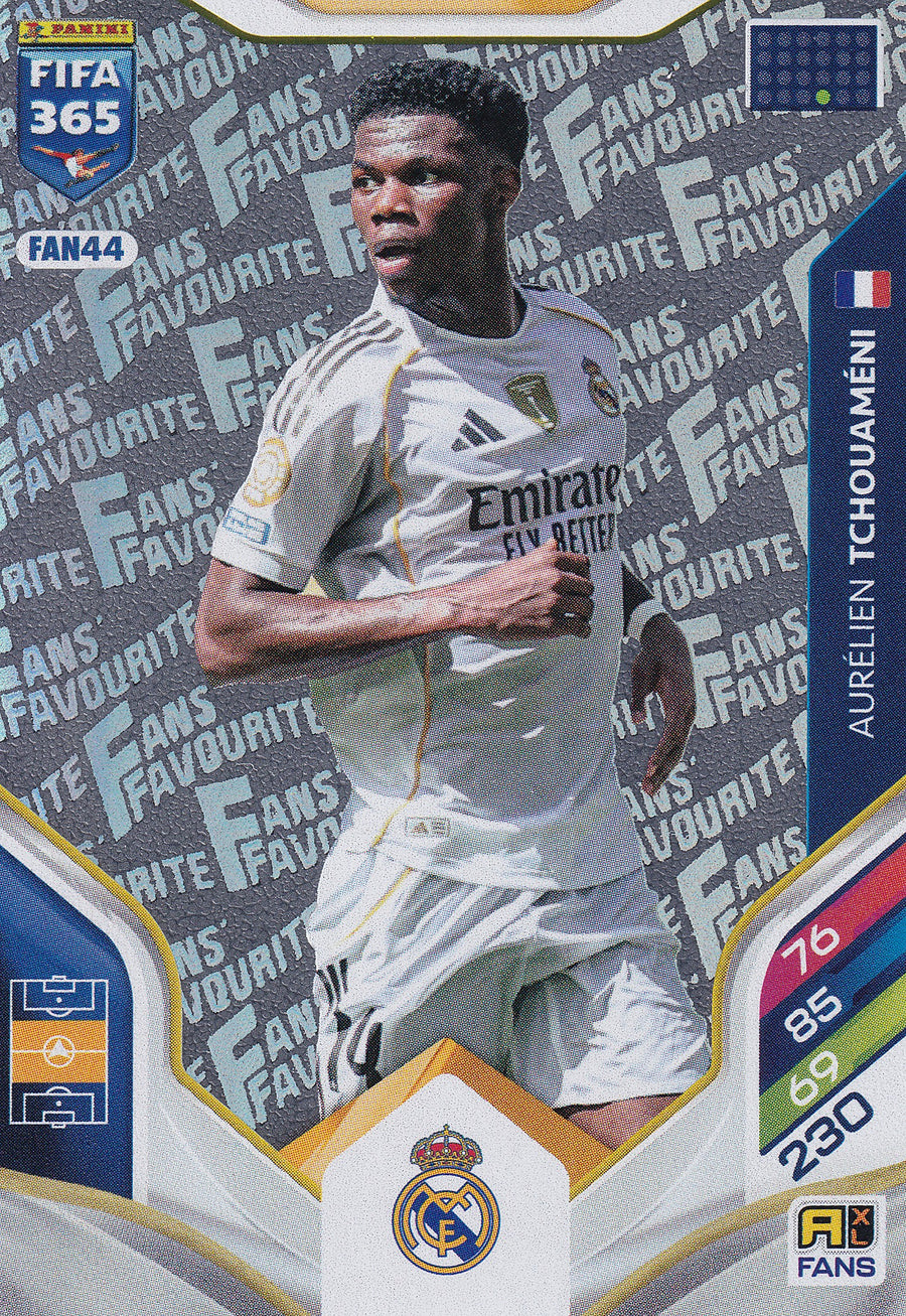 FAN-44. AURELIEN TCHOUAMENI - REAL MADRID - FANS FAVOURITE