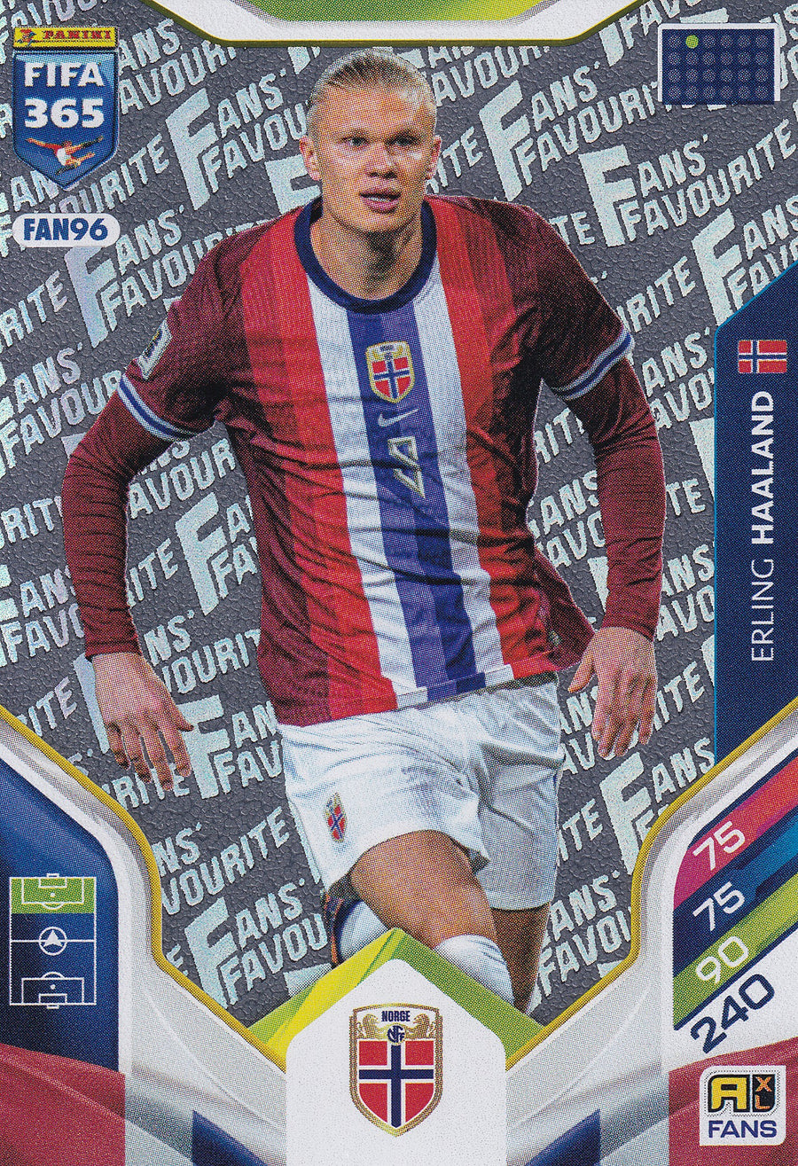 FAN-96. ERLING HAALAND - NORGE - FANS FAVOURITE