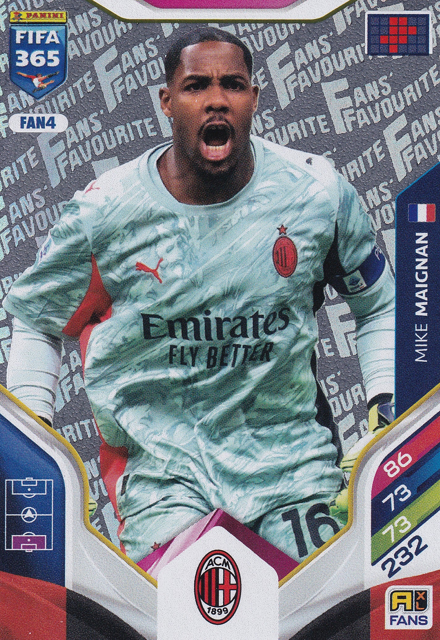 FAN-04. MIKE MAIGNAN - AC MILAN - FANS FAVOURITE
