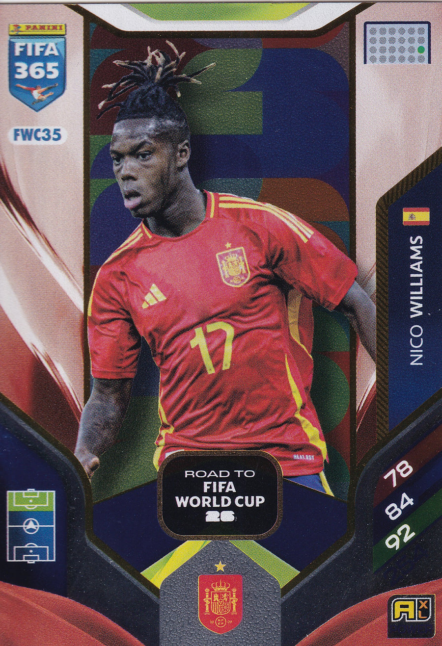 FW-35. NICO WILLIAMS - SPAIN - ROAD TO FIFA WORLD CUP 2026