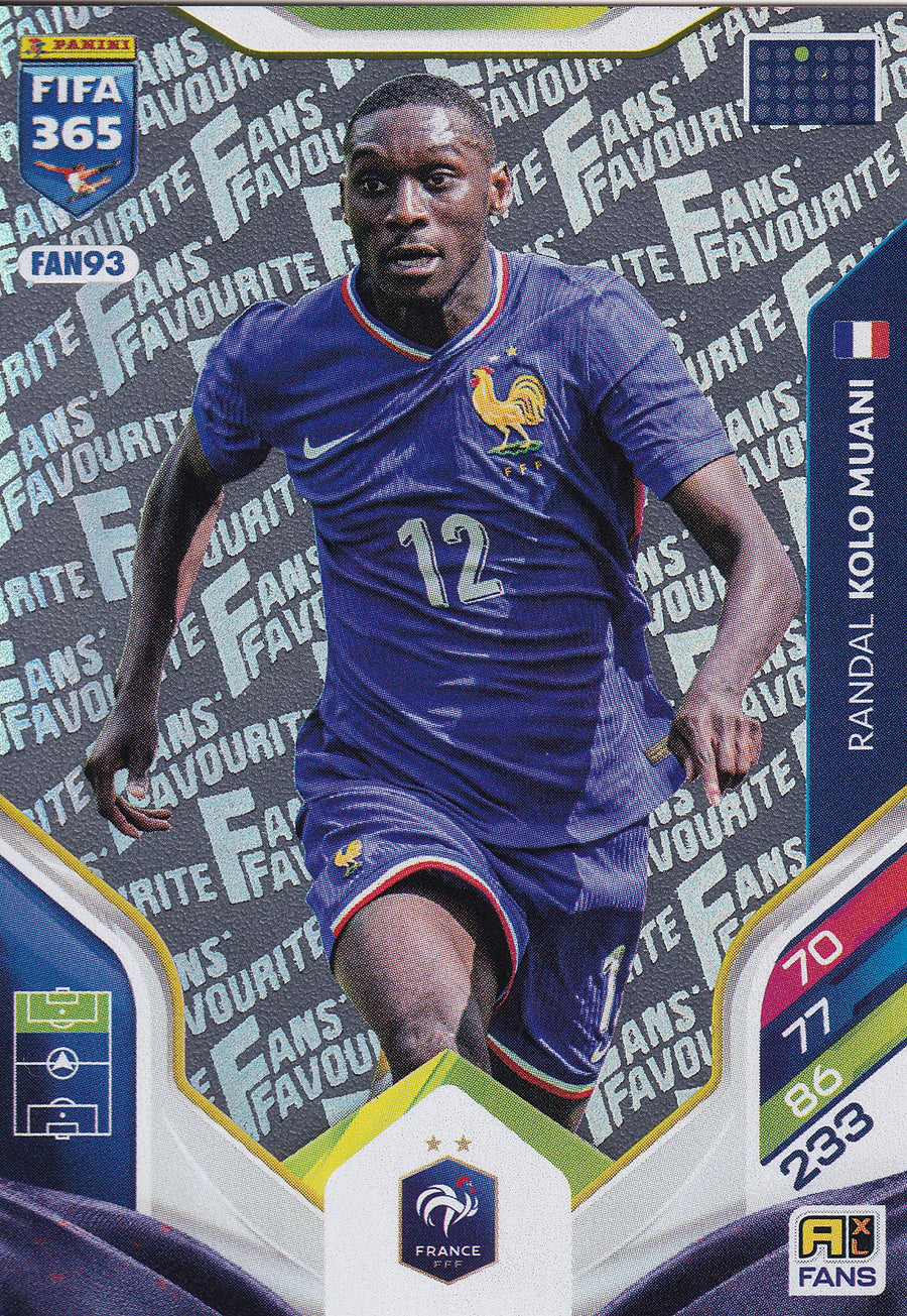 FAN-93. RANDAL KOLO MUANI - FRANCE - FANS FAVOURITE