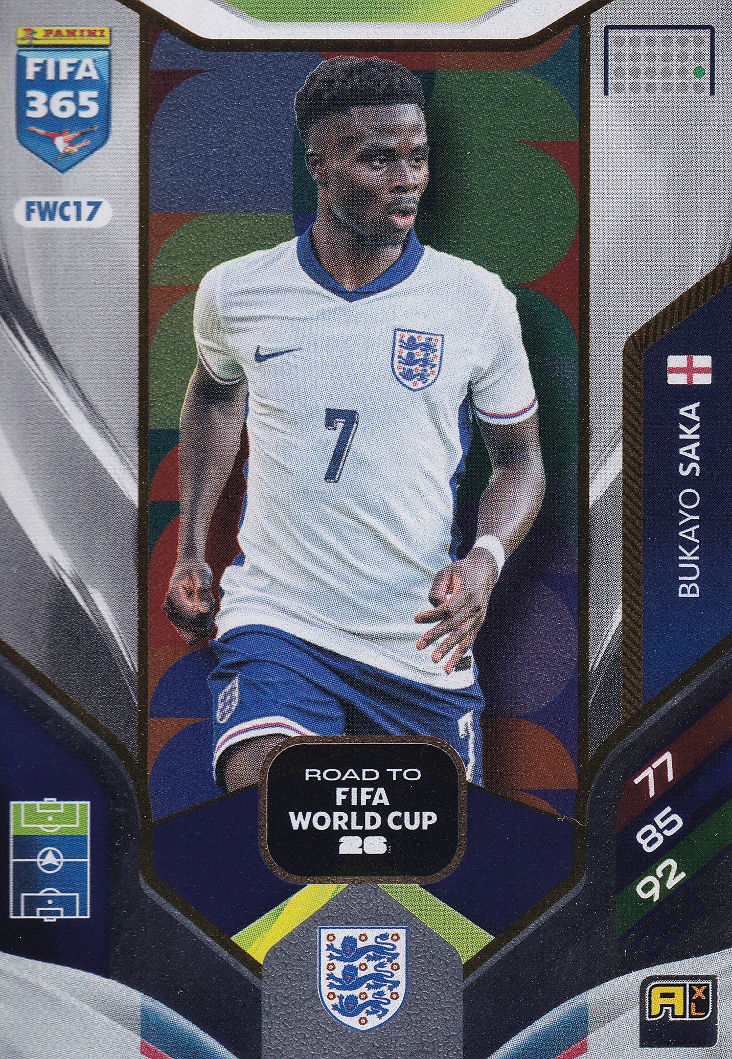 FW-17. BUKAYO SAKA - ENGLAND - ROAD TO FIFA WORLD CUP 2026