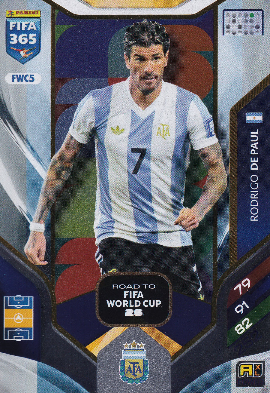 FW-05. RODRIGO DE PAUL - ARGENTINA - ROAD TO FIFA WORLD CUP 2026