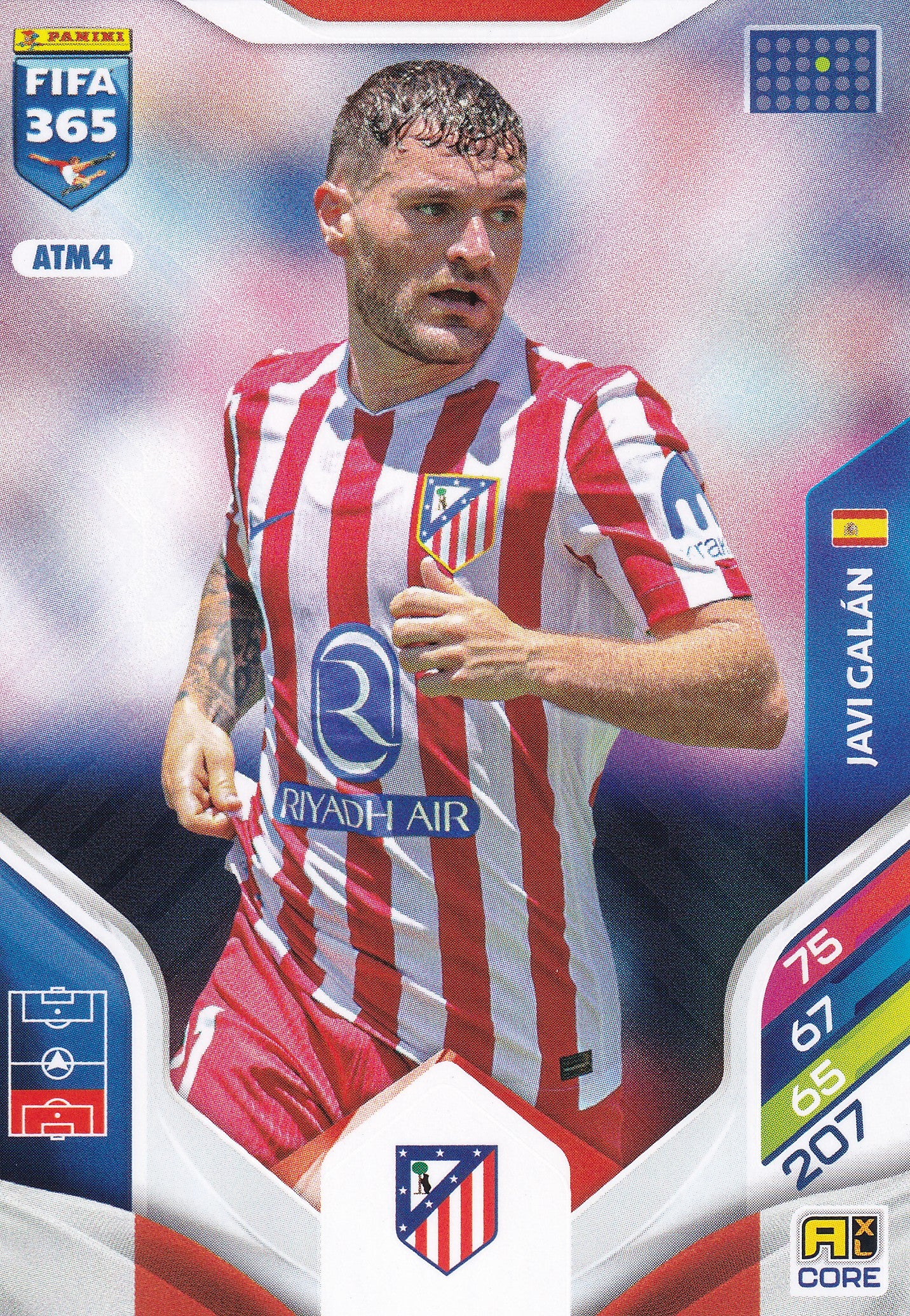 246 - ATM4. JAVI GALAN - ATLETICO DE MADRID