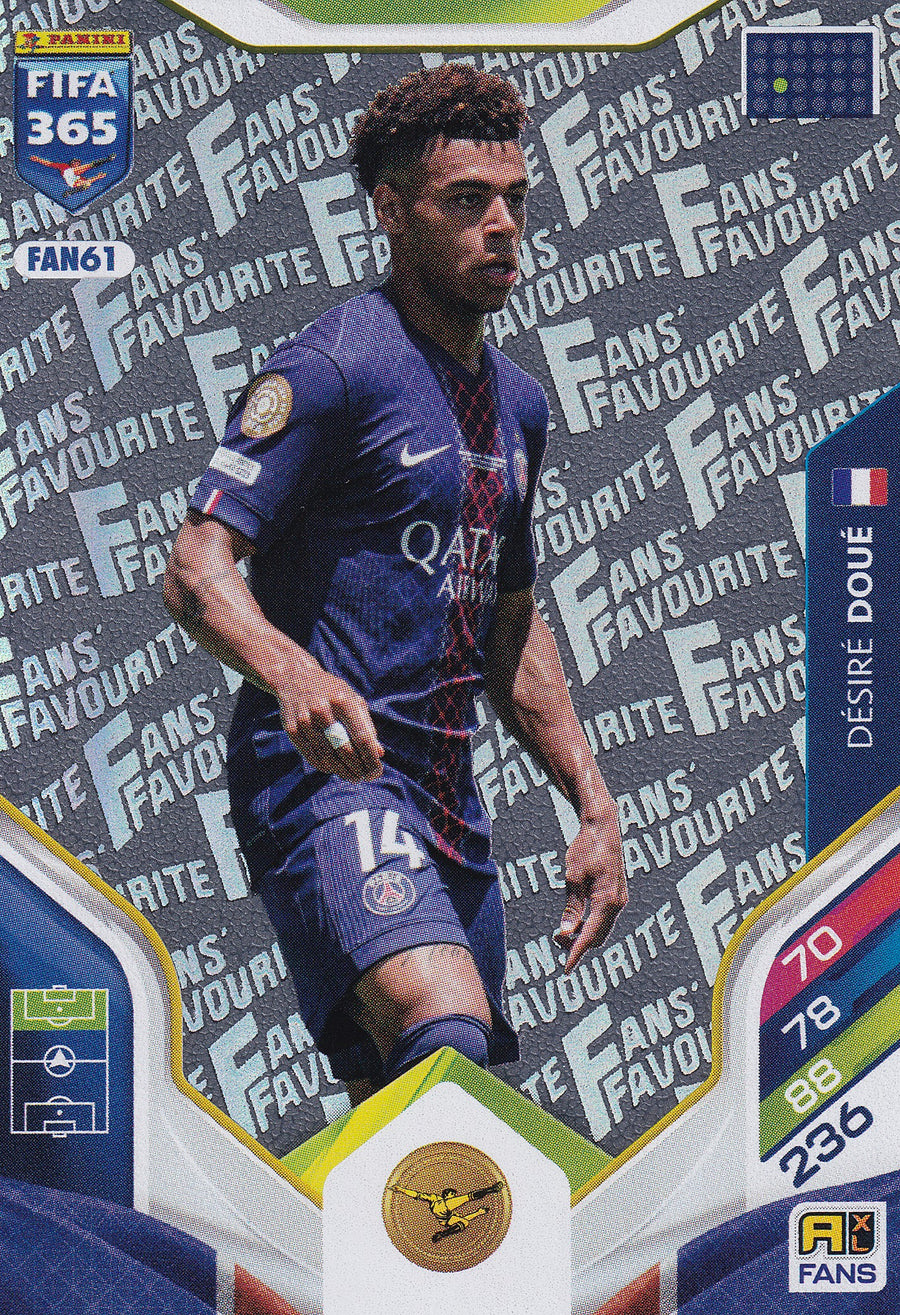 FAN-61. DESIRE DOUE - PARIS SAINT-GERMAIN - FANS FAVOURITE