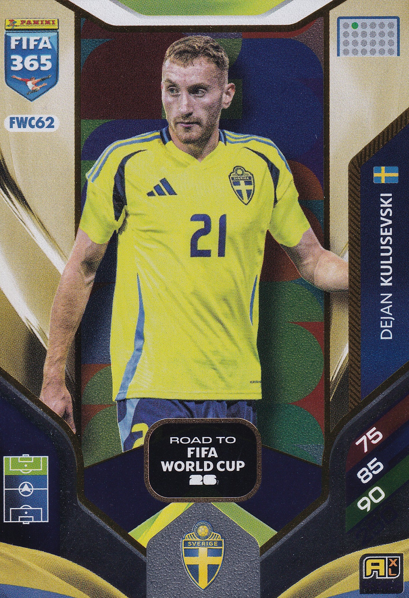 FW-62. DEJAN KULUSEVSKI - SVERIGE - ROAD TO FIFA WORLD CUP 2026