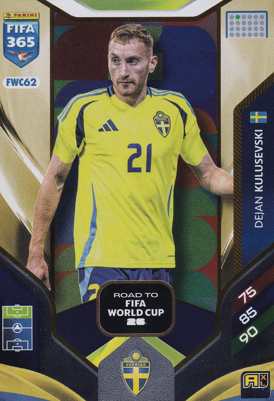 FW-62. DEJAN KULUSEVSKI - SVERIGE - ROAD TO FIFA WORLD CUP 2026