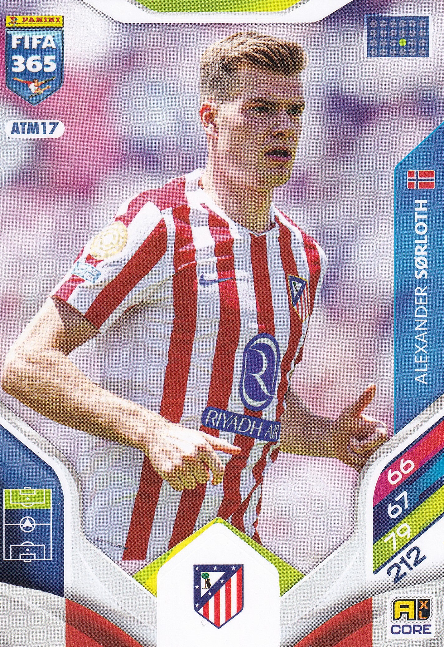 259 - ATM17. ALEXANDER SØRLOTH - ATLETICO DE MADRID
