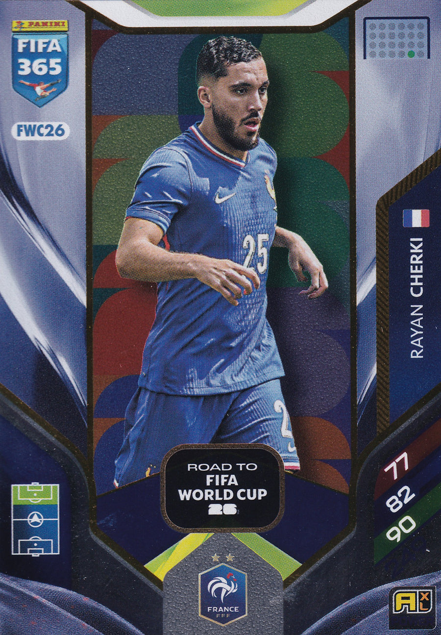 FW-26. RAYAN CHERKI - FRANCE - ROAD TO FIFA WORLD CUP 2026