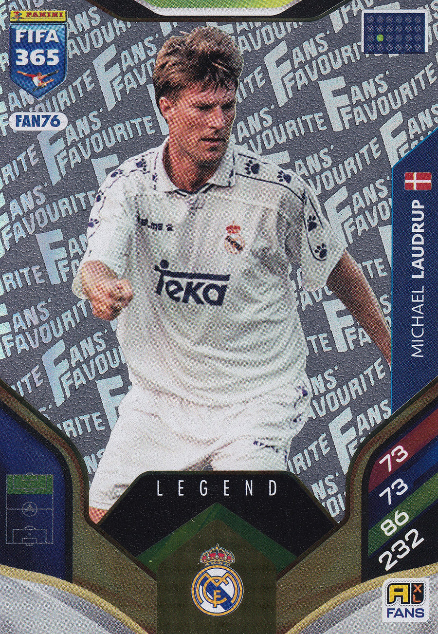 FAN-76. MICHAEL LAUDRUP - REAL MADRID - FANS FAVOURITE LEGEND