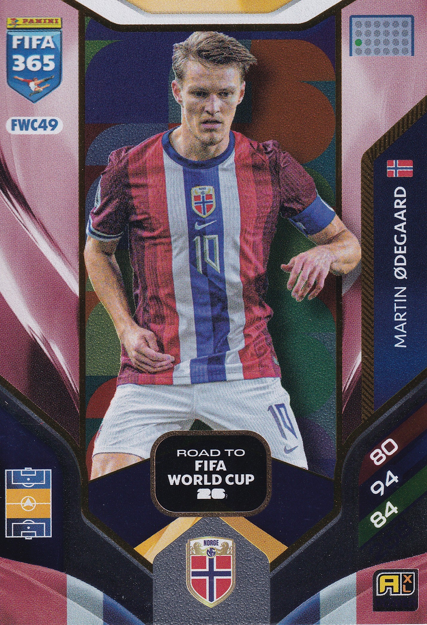 FW-49. MARTIN ØDEGAARD - NORGE - ROAD TO FIFA WORLD CUP 2026