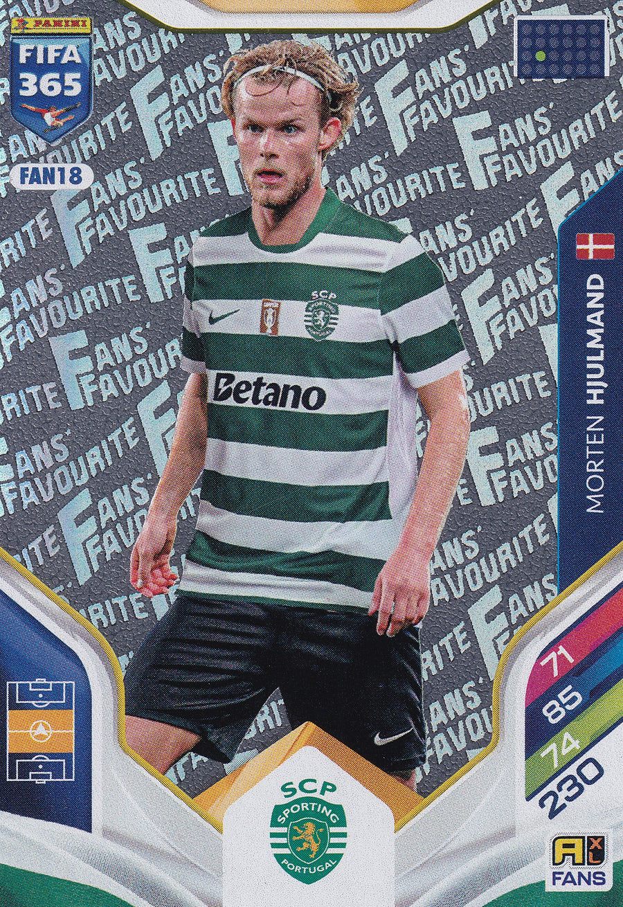 FAN-18. MORTEN HJULMAND - SPORTING CP - FANS FAVOURITE