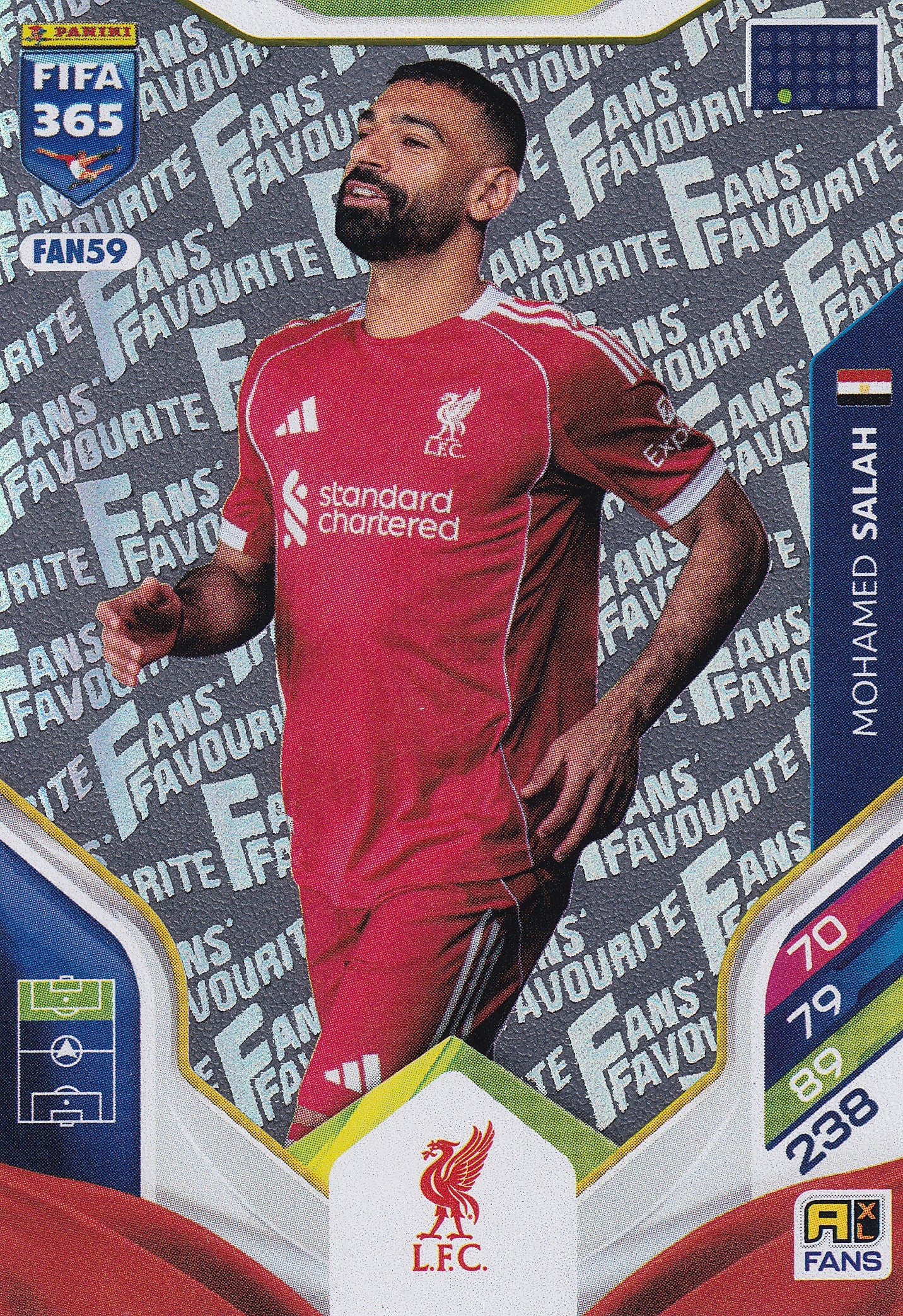 FAN-59. MOHAMED SALAH - LIVERPOOL - FANS FAVOURITE
