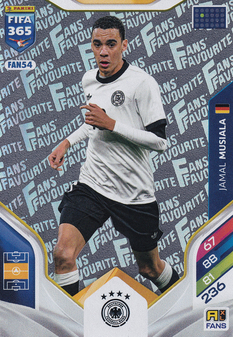 FAN-54. JAMAL MUSIALA - GERMANY - FANS FAVOURITE