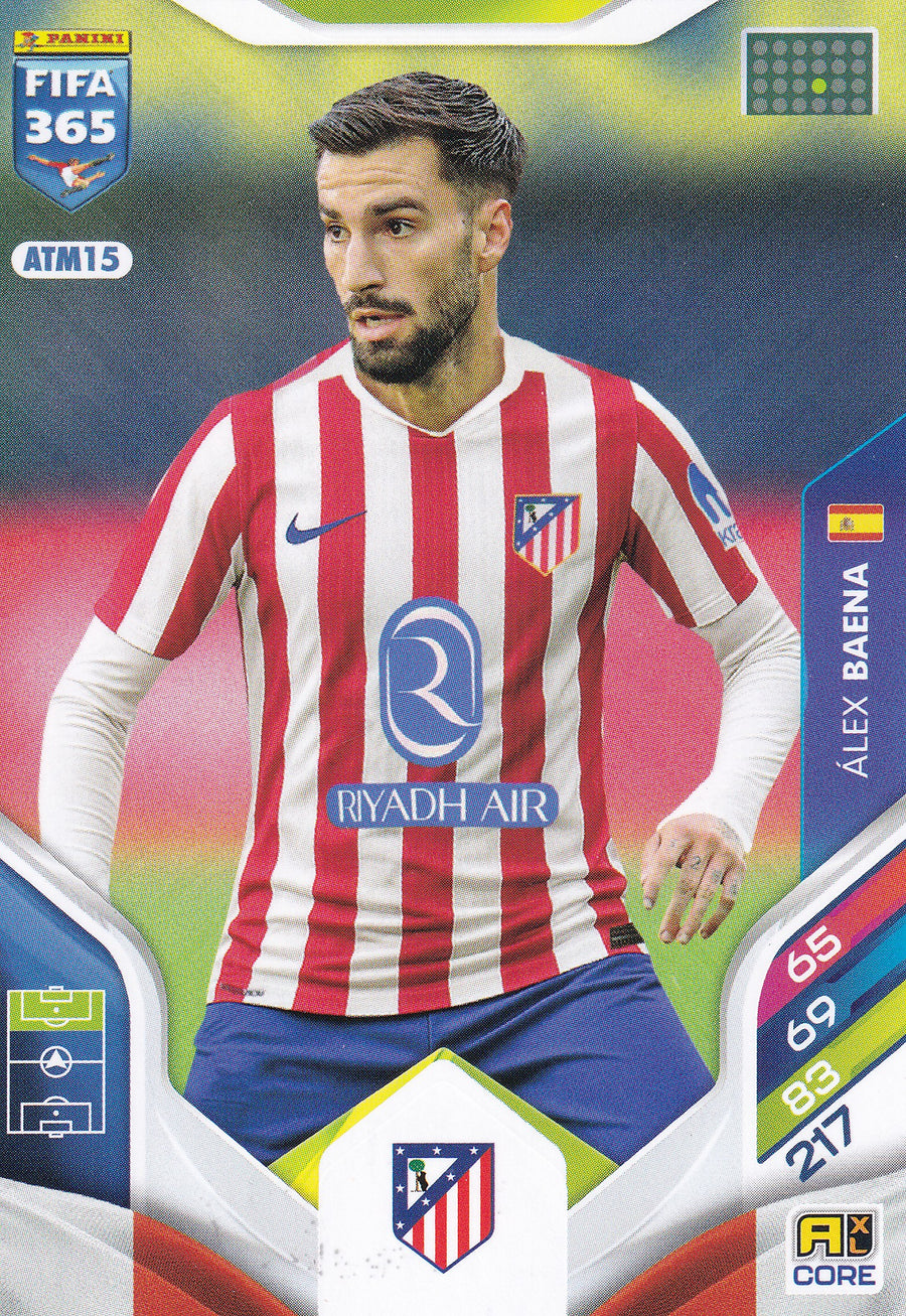 257 - ATM15. ALEX BAENA - ATLETICO DE MADRID